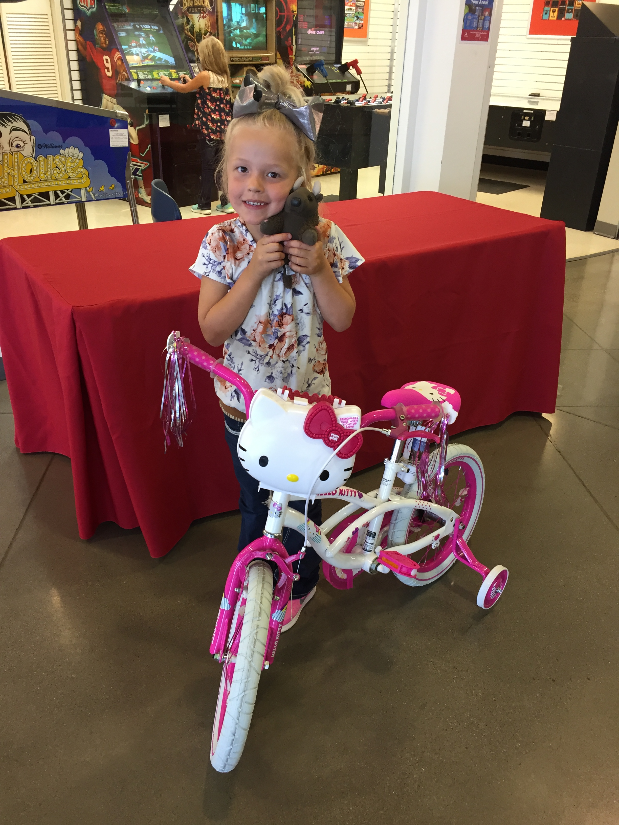 5210 winners and their new bike